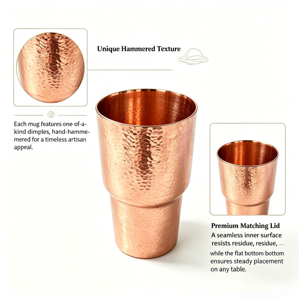 19.2 Ounce 100% Pure Copper Cups